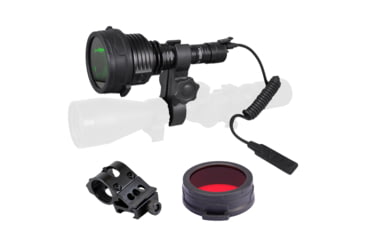 Image of Nitecore P30i 2000 Lumen 1093 Yard Long Throw Flashlight Hunting Kit, Black, 6952506466269