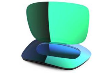 Image of Oakley Crankcase Replacement Lenses, Jade Iridium 43-518
