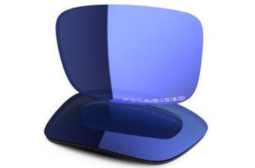 Image of Oakley Crankcase Replacement Lenses, Ice Iridium Polarized 43-523