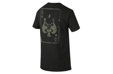 Image of Oakley Death Card SI Tee, Jet Black, Medium 455388-01K-MD