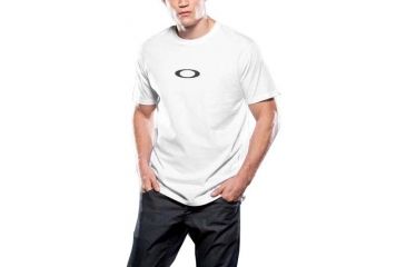 Image of Oakley Ellipse Me T-Shirt, White, L 453364SSFR-ELLIPSEMETEE-100-L