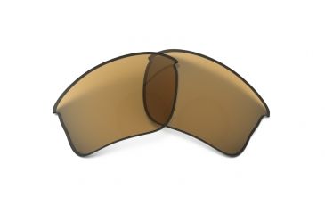 Image of Oakley Flak Jacket XLJ Asia Fit Replacement Lenses, VR50 Gold Iridium, ROO9009CB 13-779