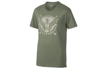 Image of Oakley Freebird SI Tee, Worn Olive, Medium 455387-79B-MD