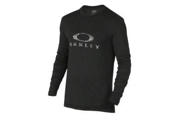 Image of Oakley LS Surf Tee, Jet Black, Large 482154-01K-LG