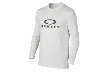 Image of Oakley LS Surf Tee, White, Large 482154-100-LG
