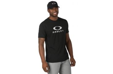 Image of Oakley O-Pinnacle Tee, Jet Black, Medium 455199-01K-MD