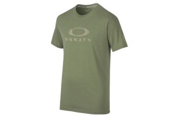 Image of Oakley O-Pinnacle Tee, Worn Olive, Medium 455199-79B-MD