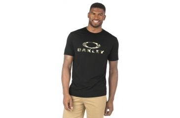 Image of Oakley O-Stealth Tee, Jet Black, Large 455198-01K-LG