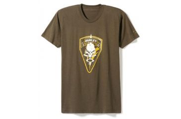Image of Oakley OPDET T-Shirt, Worn Olive, XS 453808OEM-OPDET-79B-XS