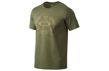 Image of Oakley SI Praetorian Tee, Worn Olive, XL 454842-79B-XL