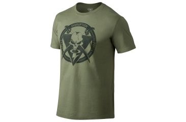 Image of Oakley SI SDF Tee, Worn Olive, Medium 454615-79B-MD