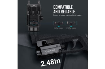 Image of Olight Baldr S 800 Lumens LED Tactical Flashlight with Green Laser