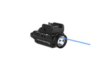 Image of Olight Olight Baldr S BL 800 Lumen Tactical Flashlight with Blue Laser Sight, Black, FL-OL-BALDRS-BLUE-BK