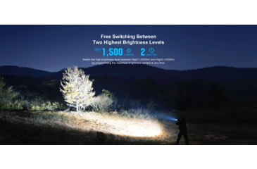 Image of Olight PL-3R Valkyrie 1500 Lumens LED Rechargeable Mountable Tactical Flashlight