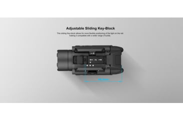 Image of Olight PL-3R Valkyrie 1500 Lumens LED Rechargeable Mountable Tactical Flashlight