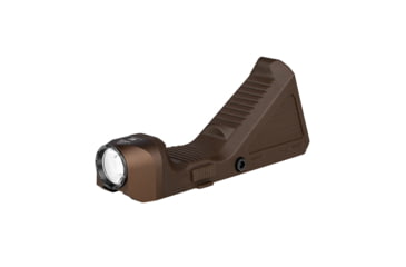 Image of Olight Olight Sigurd Desert Tan Angled Foregrip with Built-in 1450 Lumen Rechargeable Tactical Flashlight, Tan, FL-OL-SIGURD-TN