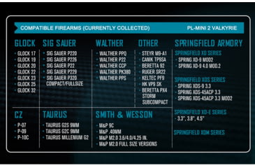 Image of Olight PL-MINI 2 Valkyrie Rechargeable LED Flashlight, Cool White, 600 Lumens, Black, FL-OL-PL-MINI2-BK