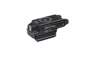 Image of Olight PL-MINI Valkyrie Rechargeable Pistol Light, CREE XP-L HI CW LED, 400 Lumens, Includes Battery Pack DIM, Black, PL-MINI-VALKYRIE