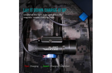 Image of Olight PL PRO Valkyrie Rechargeable LED Flashlight, Natural White, 1500 Lumens, Black, FL-OL-PLPRO-BK