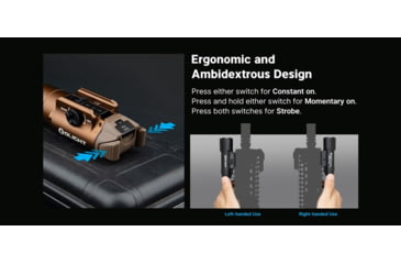 Image of Olight PL Turbo Valkyrie LED Long Range Rail Mount Flashlight, 800 Lumen, Black, FL-OL-PLTURBO-BK