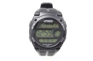 Image of OPMOD T.E.W. 1.0 Tactical Everyday Watch, Black Case/Black Ring/Black Strap, 44mm CS007A