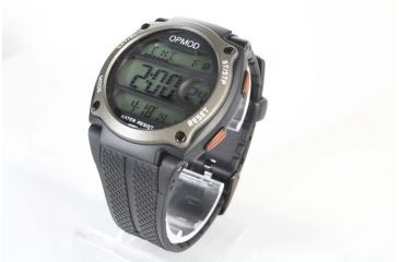 Image of OPMOD T.E.W. 1.0 Tactical Everyday Watch, Black Case/Grey Ring /Black Strap, 44mm CS007B
