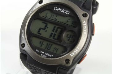 Image of OPMOD T.E.W. 1.0 Tactical Everyday Watch, Black Case/Grey Ring /Black Strap, 44mm CS007B