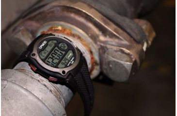 Image of OPMOD T.E.W. 1.0 Tactical Everyday Watch, Black Case/Grey Ring /Black Strap, 44mm CS007B