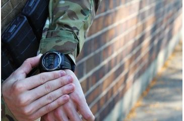 Image of OPMOD T.E.W. 1.0 Tactical Everyday Watch, Black Case/Grey Ring /Black Strap, 44mm CS007B