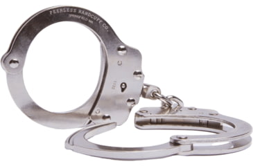 Image of Peerless Handcuff Chain Link Handcuff, Nickel Finish, PH700C