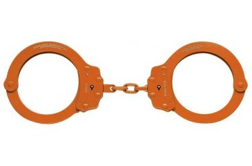 Image of Peerless Handcuff Oversize Chain Link Handcuff, Orange PH752BO