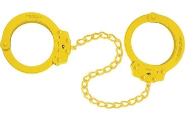 Image of Peerless Handcuff Oversize Leg Iron, Yellow PH755BY