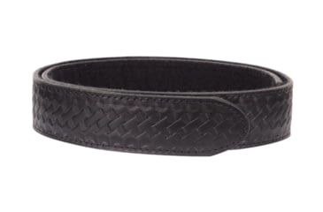 Image of Perfect Fit 1.5in Garrison Belt w/ Full Velcro, Basket Weave, Black, Large, 5999-BW-LG