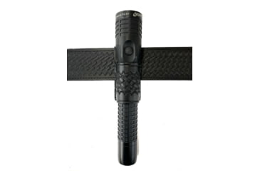 Image of Perfect Fit Leather Nightstick NSR 9514XL Holder, Basket, Black, NS8705-BW