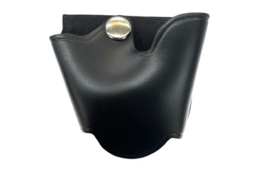 Image of Perfect Fit Quick Release ASP Handcuff Case, Plain, Black Snap, QRC-O