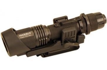 Image of Phoebus Tactical Quick Release Rotating Fast Holster Flashlight, Black, Medium PFH-6/37