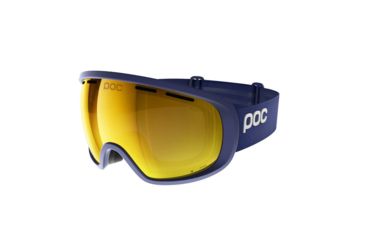 Image of POC Fovea Clarity With Extra Lens Snow Goggles, Basketane Blue/Spektris Orange, 40405BLO