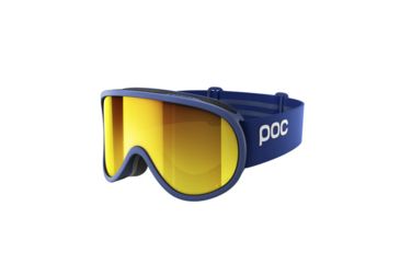 Image of POC Retina Clarity Snow Goggles, Basketane Blue/Spektris Orange, 40515BLO