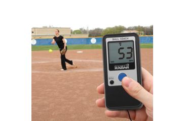 Image of Pocket Radar Ball Coach Pro-Level Speed Training Tool-Radar Gun, Black, 4.7x2.3x0.8 in. 5176600206-CE