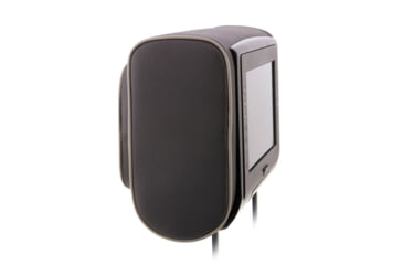 Image of Power Acoustik 9- inch LCD Universal Headrest with IR &amp; FM Transmitters &amp; 3 Interchangeable Skins - Monitor only, Black, 9, H-94