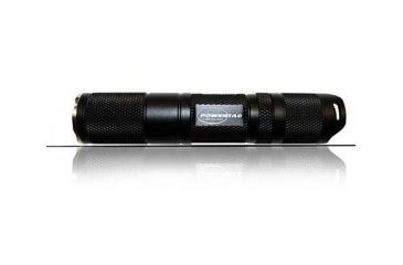 Image of PowerTac T1A LED Flashlight 135 Lumens CREE XM-L, 1 x AA, Black POWERTAC-T1A