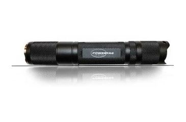 Image of PowerTac T2C LED Flashlight 280 Lumens CREE XM-L, 2 x CR123A, Black POWERTAC-T2C