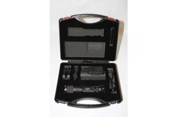 Image of PowerTac Warrior Weapon Package LED Flashlight 650 Lumens, Black