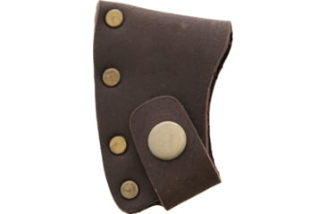 Image of Prandi Axe Blade Cover Leather with Brown Leather Sheath, Blade Cover, 2.5in Overall, Fits Axe Models Pra5105Ch, Pra5105D, Pra5105T, Brown Leather Sheath, 7.060.02.0000