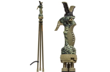 Image of Primos Hunting Trigger Stick Gen 3 Jim Shockey Tall Tripod, 24-62in, Truth Camo, Clam, 65815