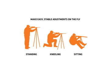 Image of Primos Hunting Trigger Stick Gen 3 Jim Shockey Tall Tripod, 24-62in, Truth Camo, Clam, 65815