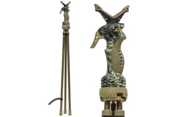 Image of Primos Hunting Trigger Stick Gen3 Crossbow Tall Tripod Shooting Stick, 24-62in, 65818