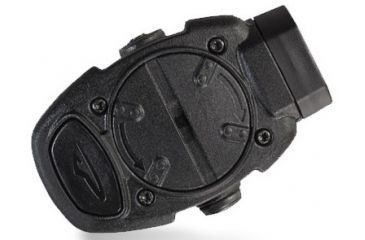 Image of Princeton Tec Switch Rail Weapon Mounted Task Light, CR2016 Lithium, Red/White, 10 Lumens, Black, SR-3-BK