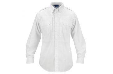Image of Propper Mens Long Sleeve Tactical Shirt,65P/35C,White,3XL,Regular F53121M1003XL2
