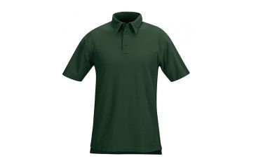 Image of Propper Mens Short Sleeve Cotton Polo Shirt Dark Green S F532395311S